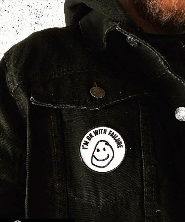 i'm ok with failure embroidery patch