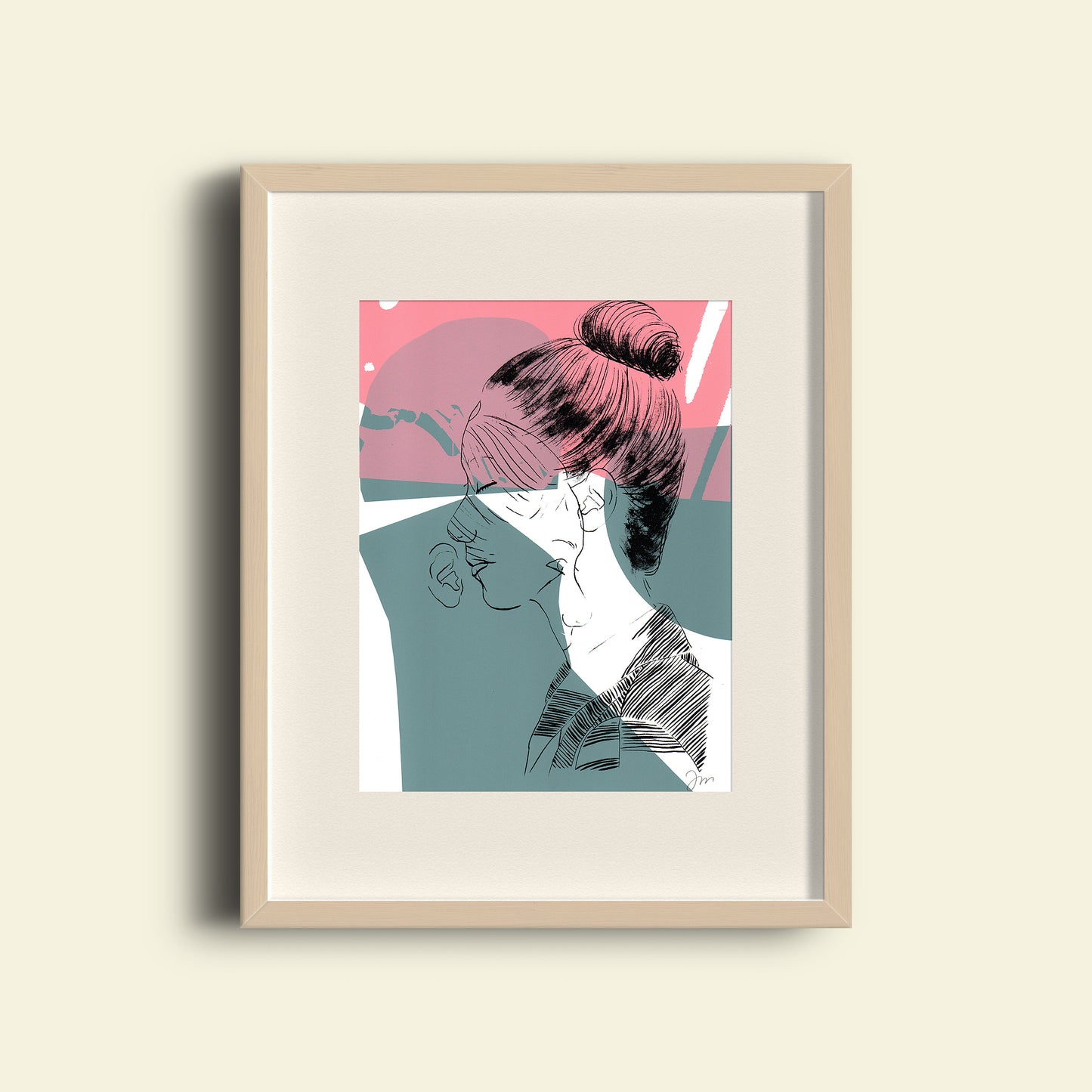 Repeat after me artprint