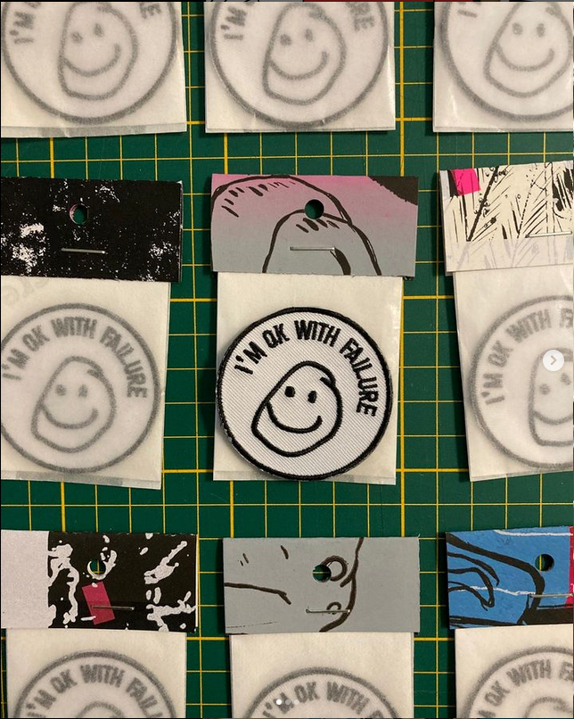 i'm ok with failure embroidery patch