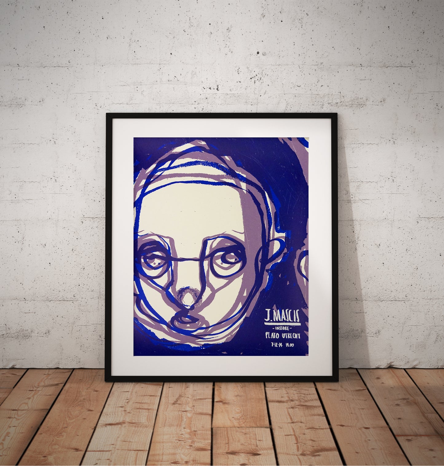 J Mascis screenprinted gigposter