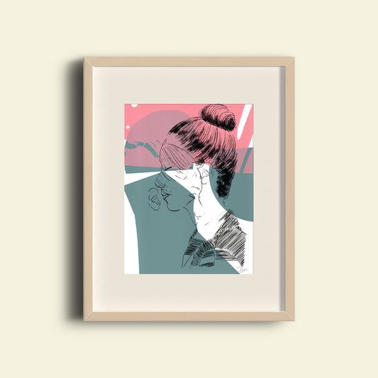 Repeat after me artprint
