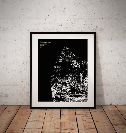 Sharon van Etten screenprinted gigposter