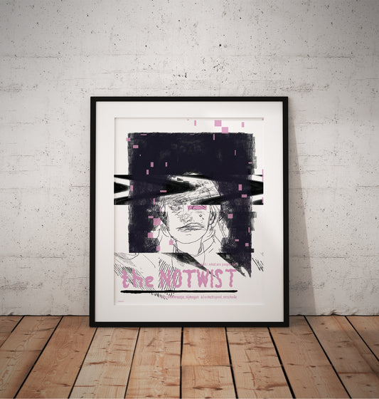 The Notwist screenprinted gigposter